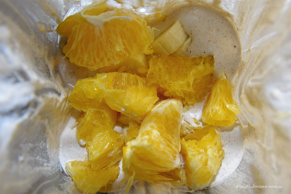ореховая паста с апельсинами фото