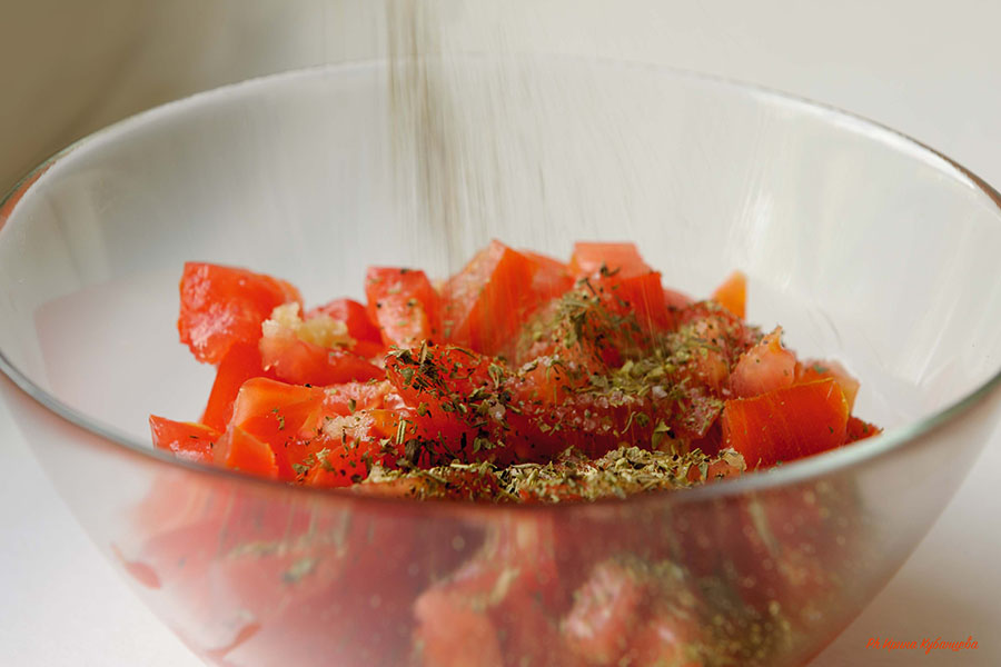 Как сделать соус из свежих томатов с чесноком фото